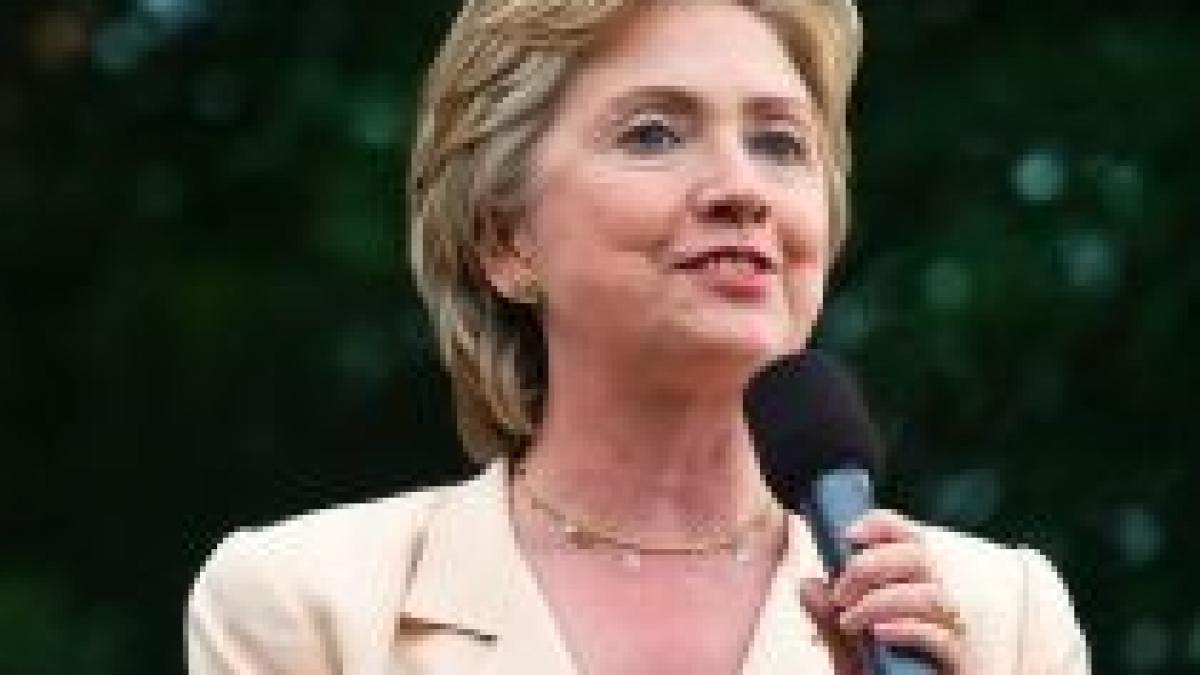 hillary clinton vom stabili noi sanctiuni contra iranului