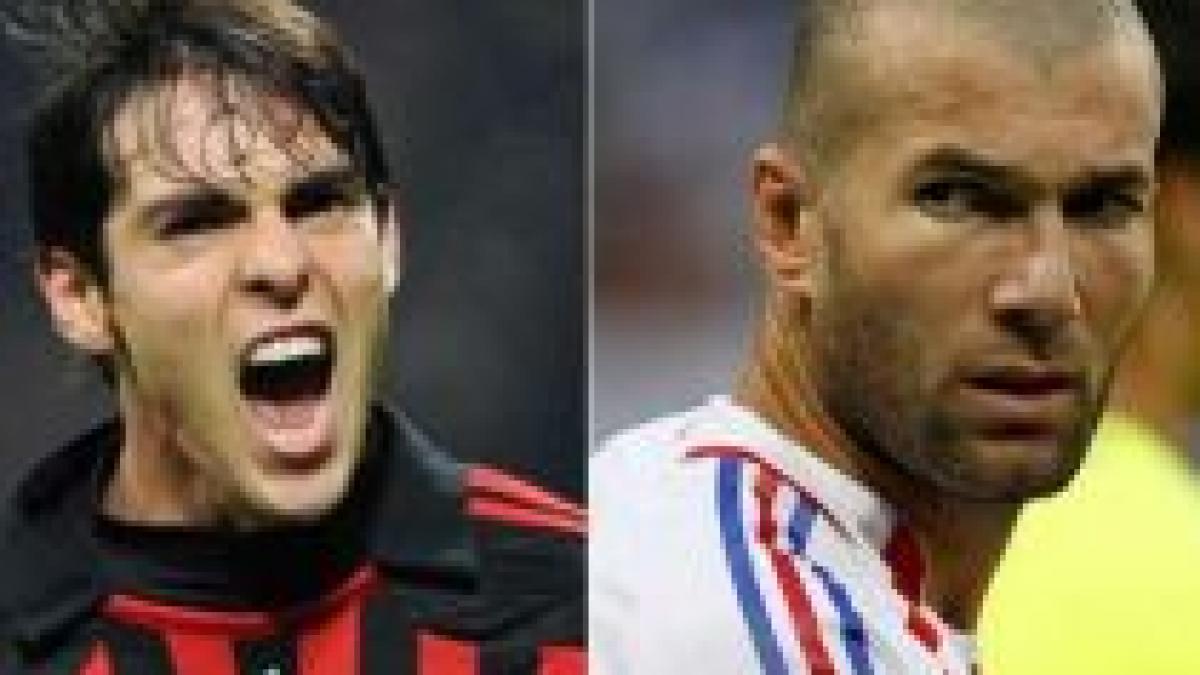 kaka zidane si hierro vor juca in meciul impotriva saraciei pentru a ajuta victimele seismului din