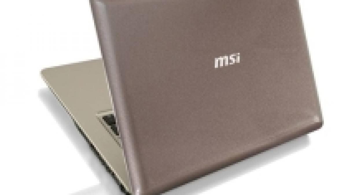msi x420 un nou laptop din seria x slim foto