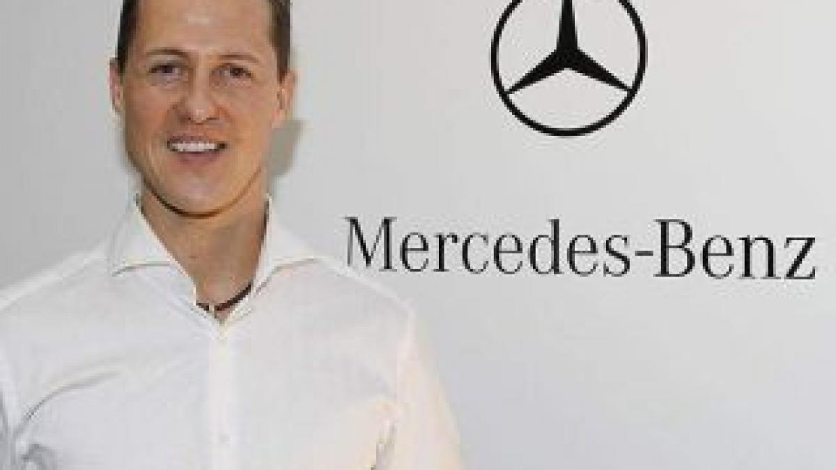 schumacher este superstitios si a cerut sa piloteze monopostul cu numarul 3 al echipei mercedes