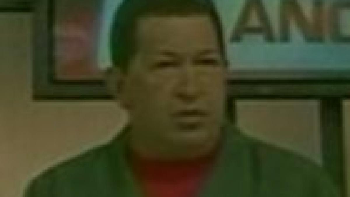 hugo chavez a inchis sase televiziuni pentru ca nu i au transmis discursurile video