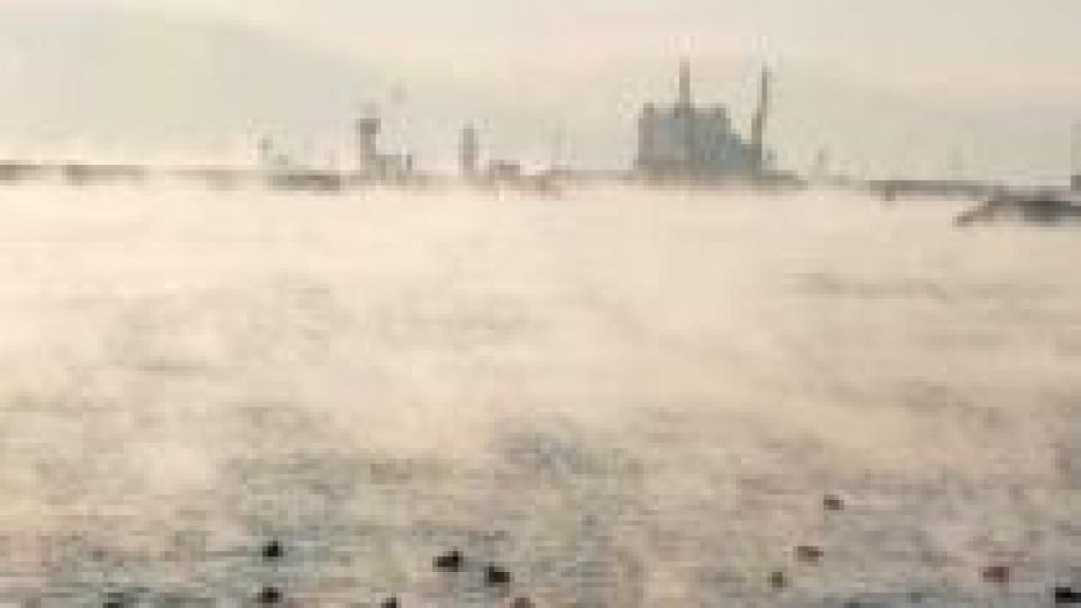 la mangalia fierbe marea temperaturile scazute au dus la un fenomen inedit foto si video