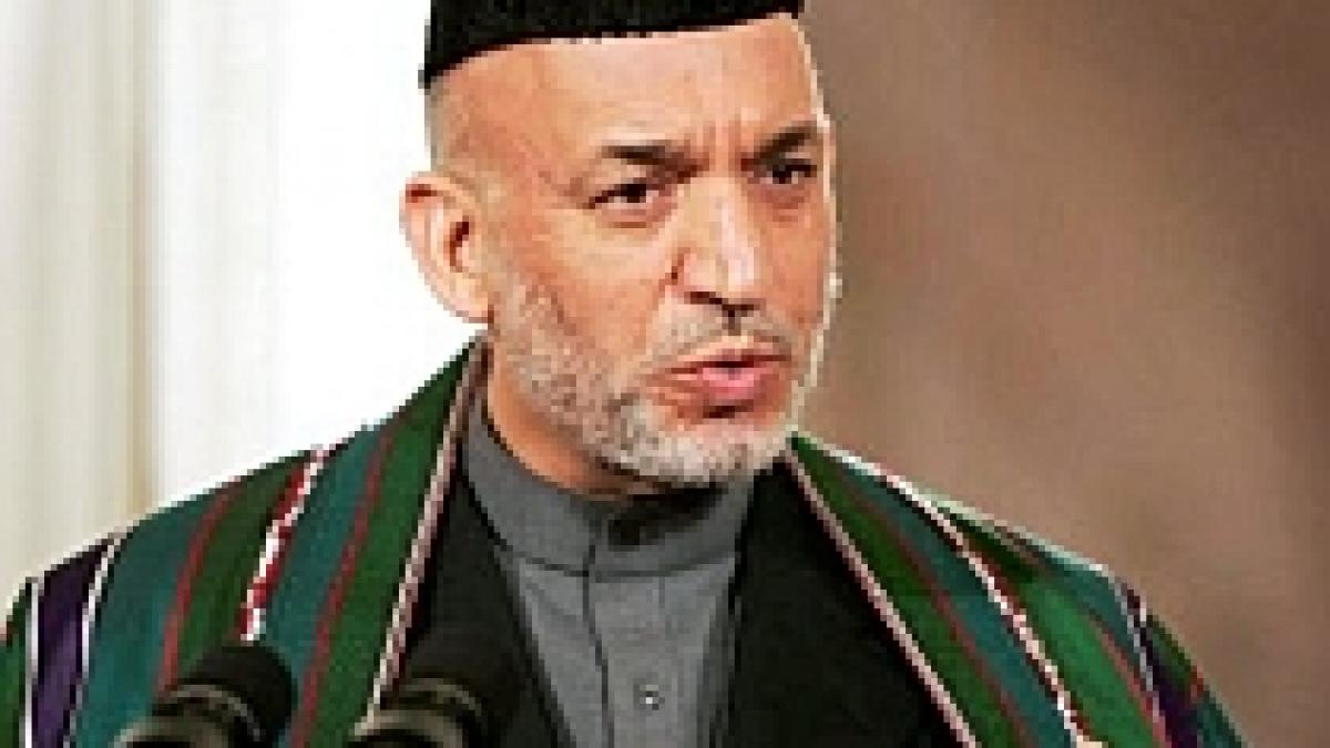 karzai doreste scoaterea talibanilor de pe lista neagra a onu