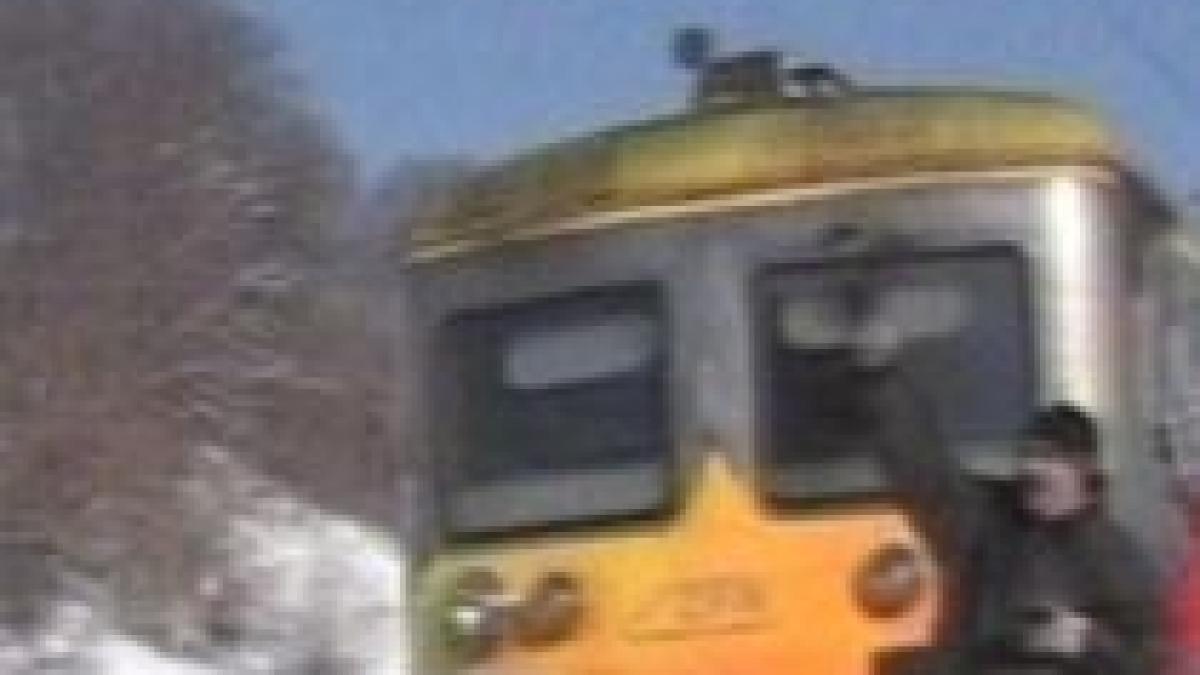 un tren personal a deraiat in judetul harghita nu au fost inregistrate victime