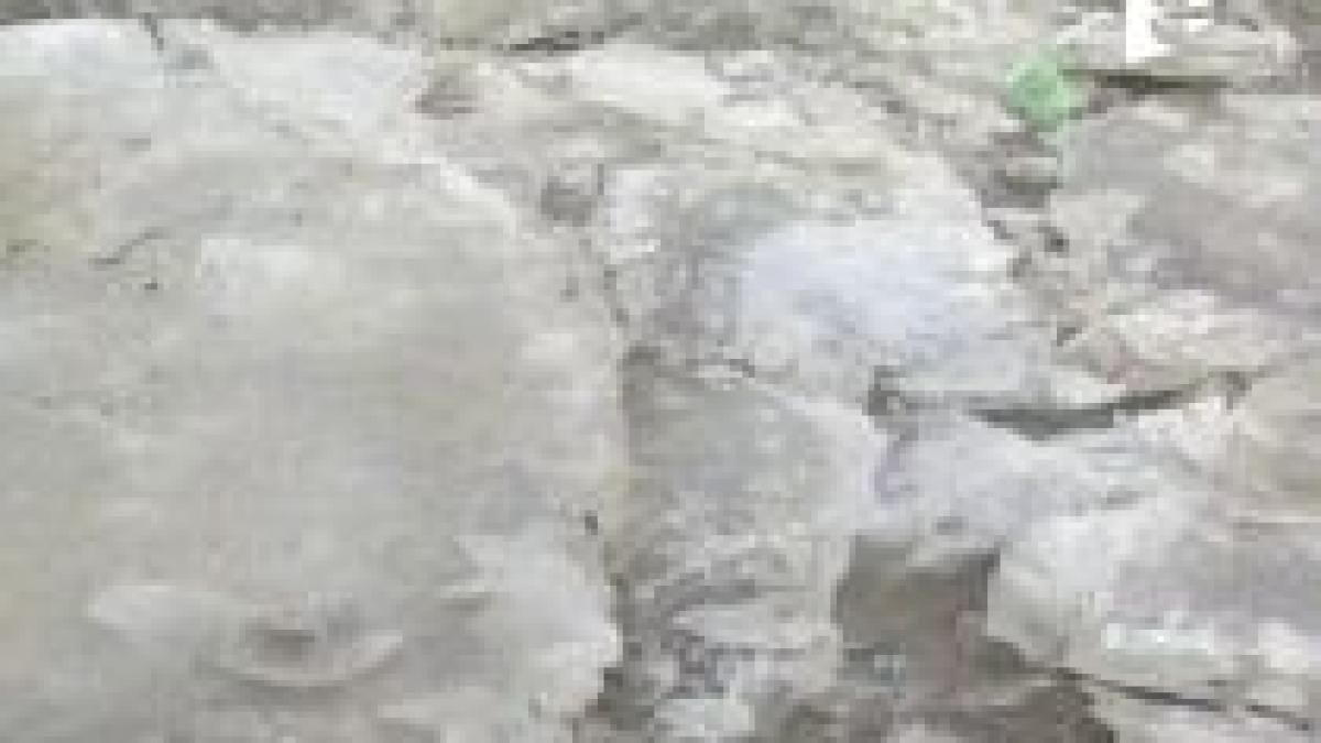 delta este inghetata mii de oameni au ramas izolati video