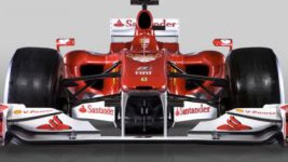 ferrari a prezentat noul monopost f10 video