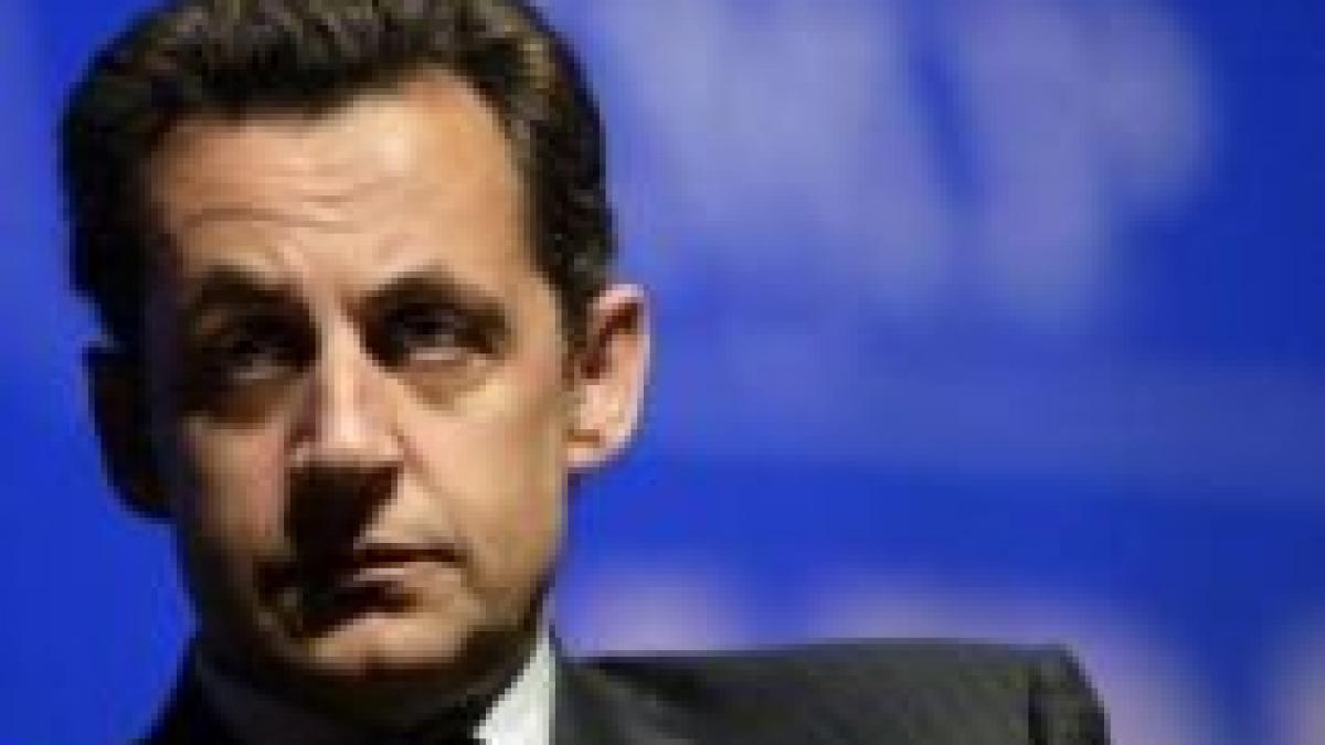 Sarkozy: E timpul ?să ţinem în frâu? piaţa liberă