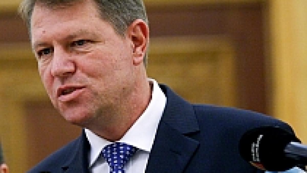 iohannis politica guvernului de a bloca pausal posturile din administratie este o greseala