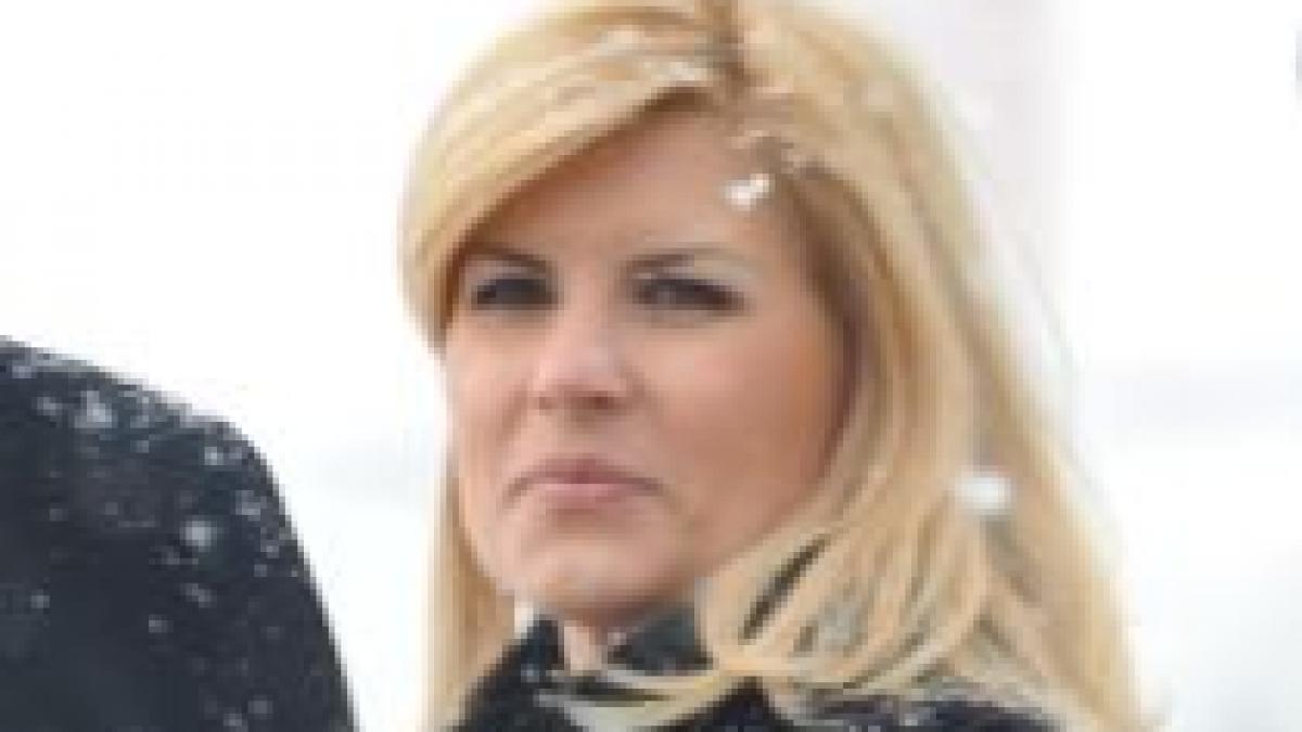 cum era elena udrea sa fie sculptata in gheata alaturi de stefan cel mare