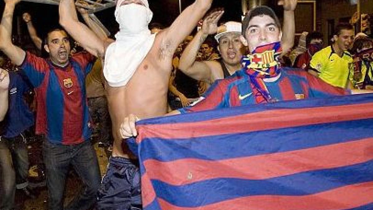 15 suporteri violenti ai barcelonei au fost arestati pentru trafic de droguri si talharie