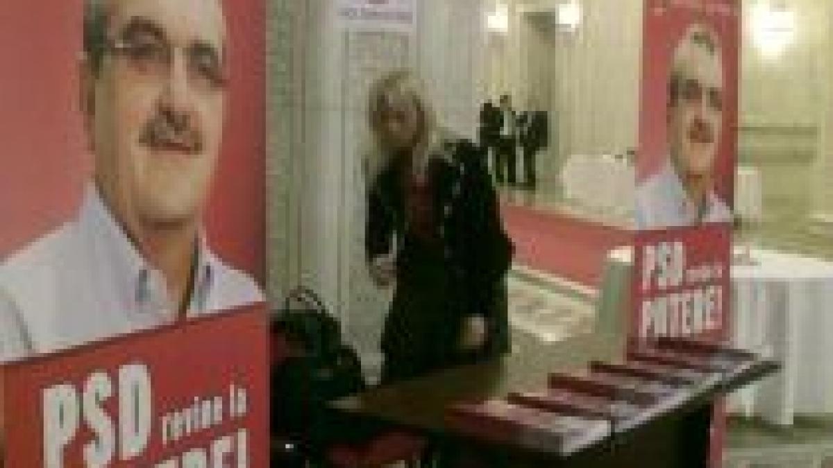 mitrea isi face campanie cu bannere si brosuri la cn al psd anuntarea tandemului cu diaconescu