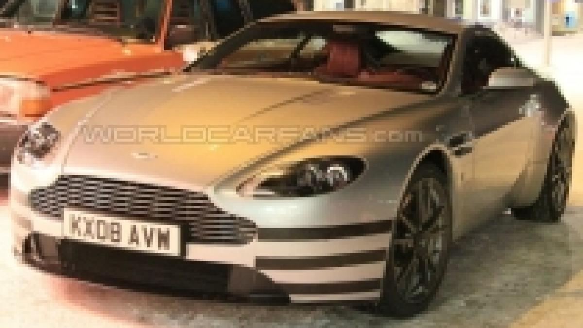 aston martin vantage facelift primele fotografii spion foto