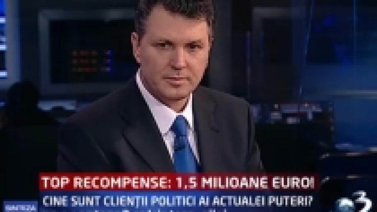 sinteza zilei top recompense 1 5 milioane de euro cine sunt clientii politici ai actualei puteri