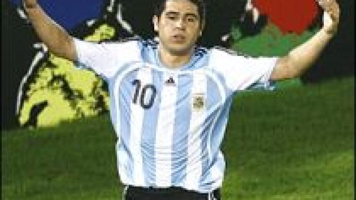 maradona lasa cm fara un star riquelme este un subiect inchis pentru nationala
