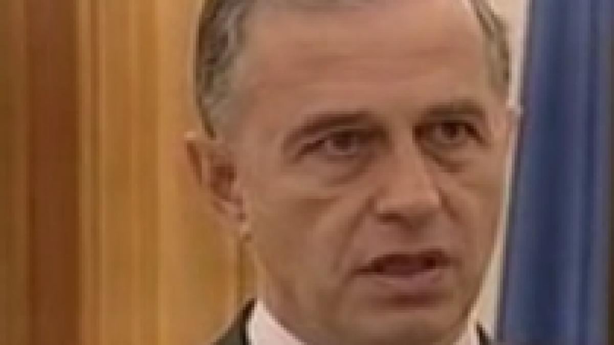 geoana congresul psd nu se amana decat daca romania va fi paralizata de ninsoare