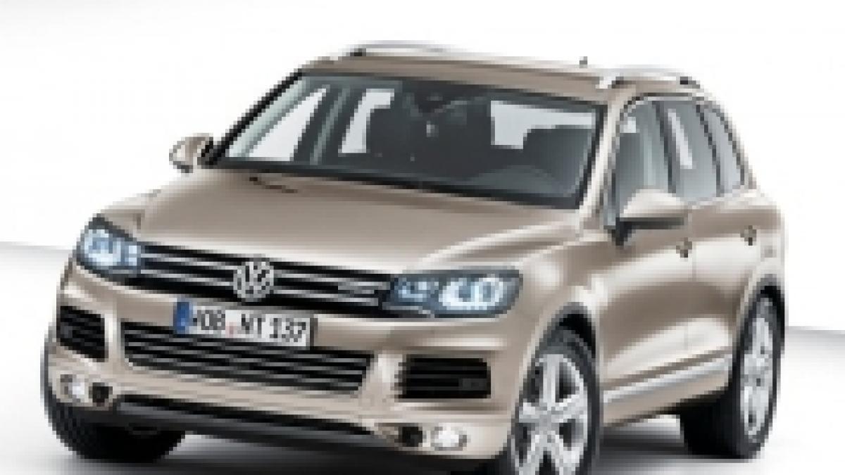 imagini oficiale cu noul volkswagen touareg suv ul va fi lansat la salonul de la geneva foto