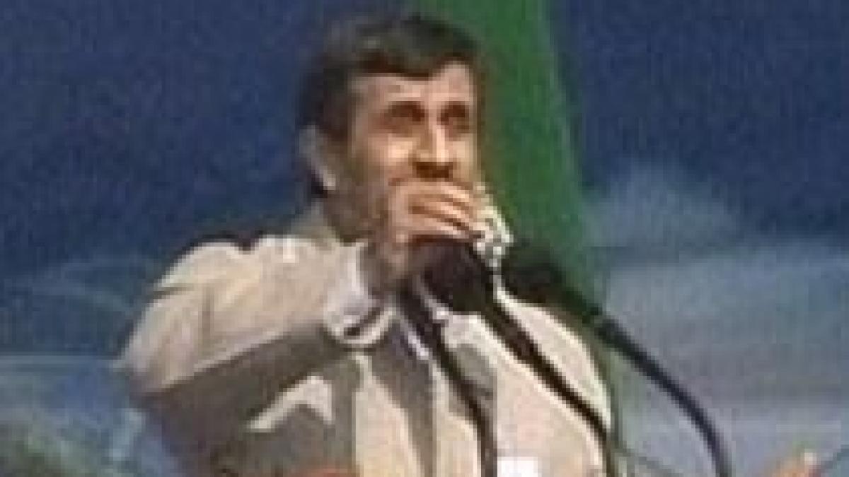 mahmoud ahmadinejad iranul poate produce bomba atomica video