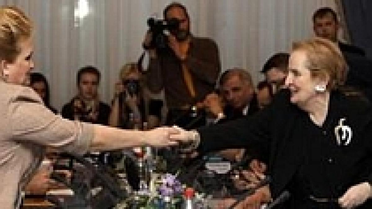 madeleine albright rusia nu are de ce sa se teama de nato