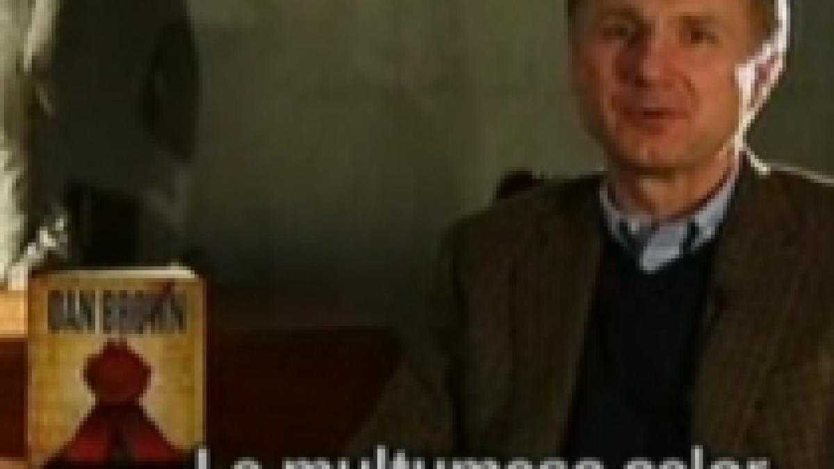 dan brown intervievat de mihaela radulescu eu nu scriu pentru critici ci pentru oameni video