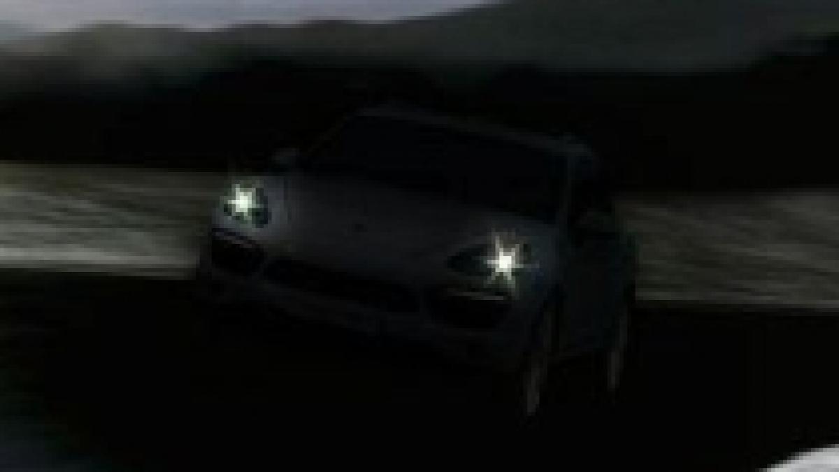 porsche cayenne 2011 aproape de prezentarea oficiala fotografie teaser cu noua generatie