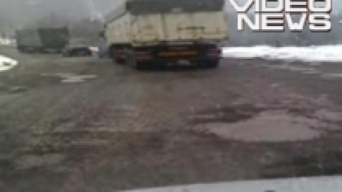 ca dupa bombardament drumul tau e mai rau ca asta daca vrei sa te credem filmeaza si trimite video