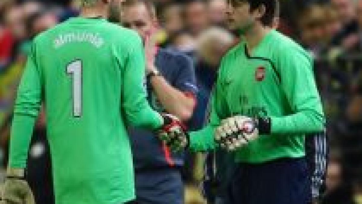 liga campionilor caricatura de portar fabianski o ingroapa pe arsenal la porto video