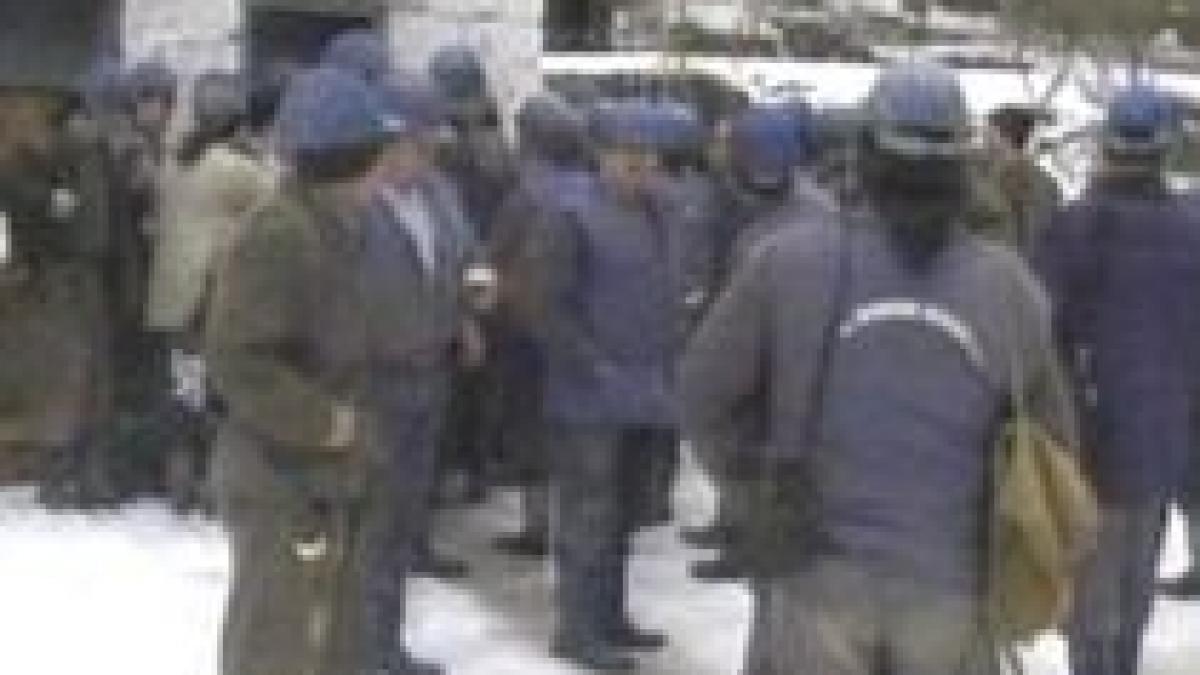 protest la mina baita 170 de ortaci s au blocat in subteran pentru ca nu si au primit salariile