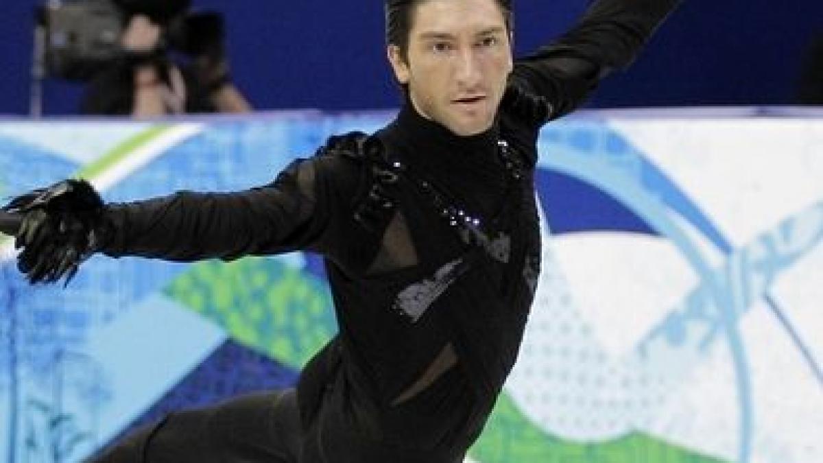 evan lysacek i a suflat aurul lui evgheni plusenko dupa programul liber la patinaj artistic