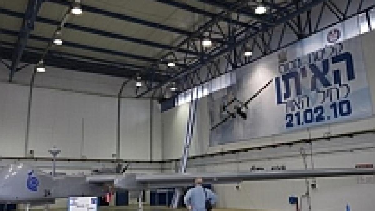 israel prezinta noi drone ce pot lovi iranul