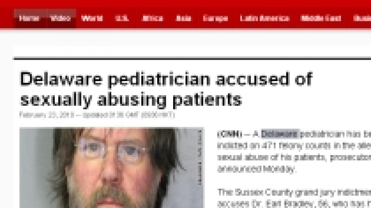 un pediatru american a abuzat sexual 103 de minori