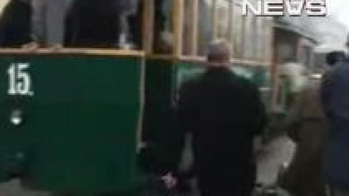 accident de tramvai surprins de un reporter din sarajevo video