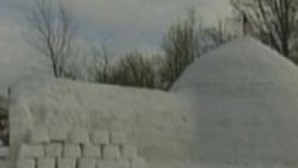 un american sustine ca a construit cel mai mare iglu din lume video