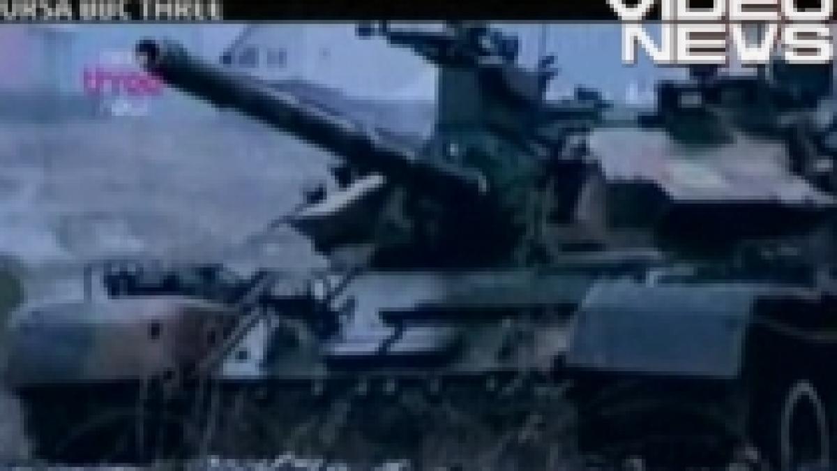 tanc al armatei romane vedeta intr o emisiune a bbc video