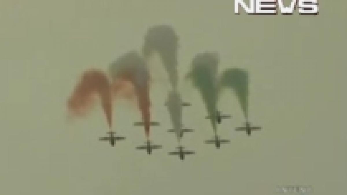 exercitiu militar de amploare al aviatiei indiene video