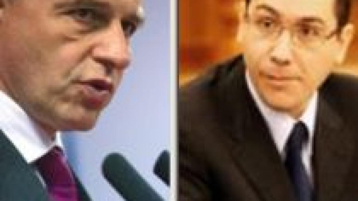 reconciliere geoana ponta pentru unitatea psd noul lider invitat sa conduca un guvern din umbra
