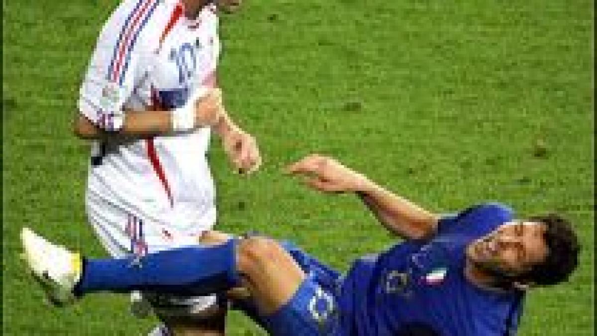 zidane inca foc si para pe materazzi decat sa i cer scuze prefer sa mor