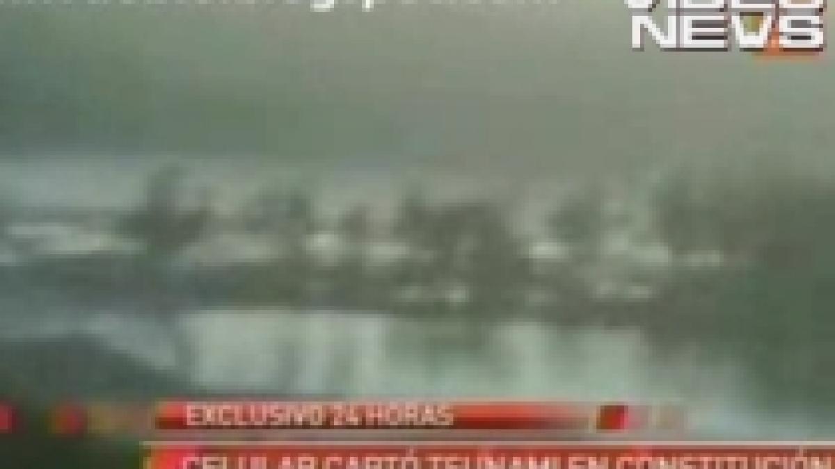 imagini cu tsunami ul provocat de cutremurul din chile video