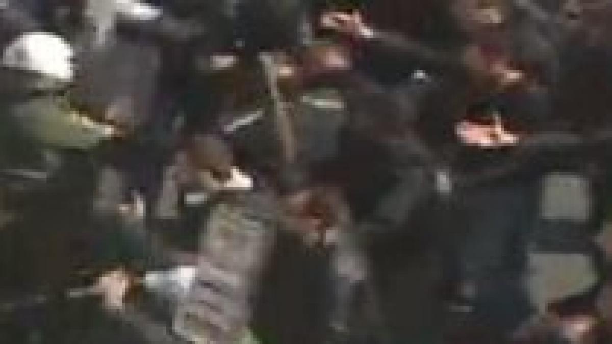 ciocniri violente in grecia intre politie si mai multi manifestanti