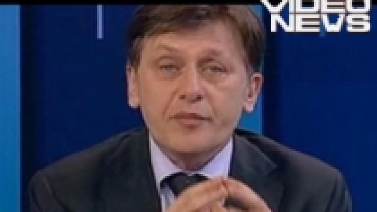 crin antonescu tariceanu si orban nu au ce cauta intr o echipa de conducere catarama nu poate fi