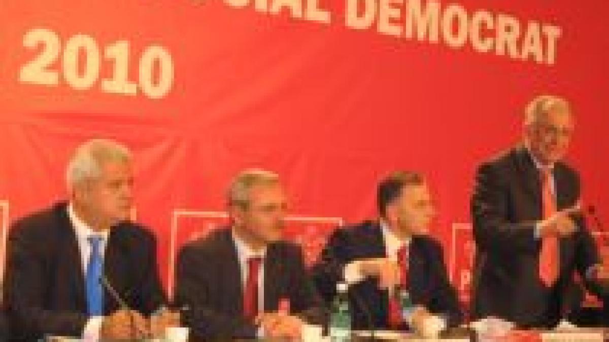 nastase si a impus lista cu sefii de departamente psd iliescu primeste consiliul de onoare