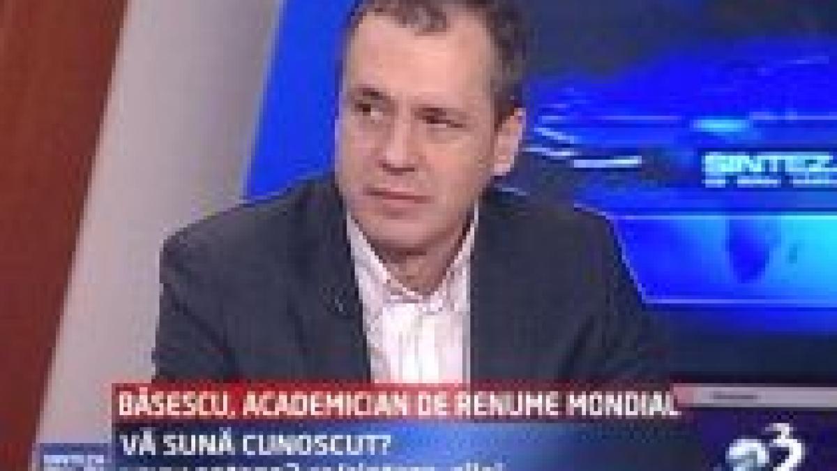 sinteza zilei basescu academician de renume mondial va suna cunoscut