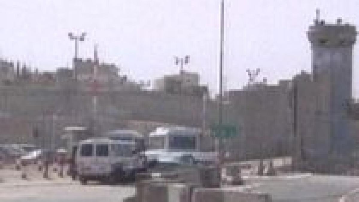 ciocniri violente intre armata israeliana si palestinieni in cisiordania video