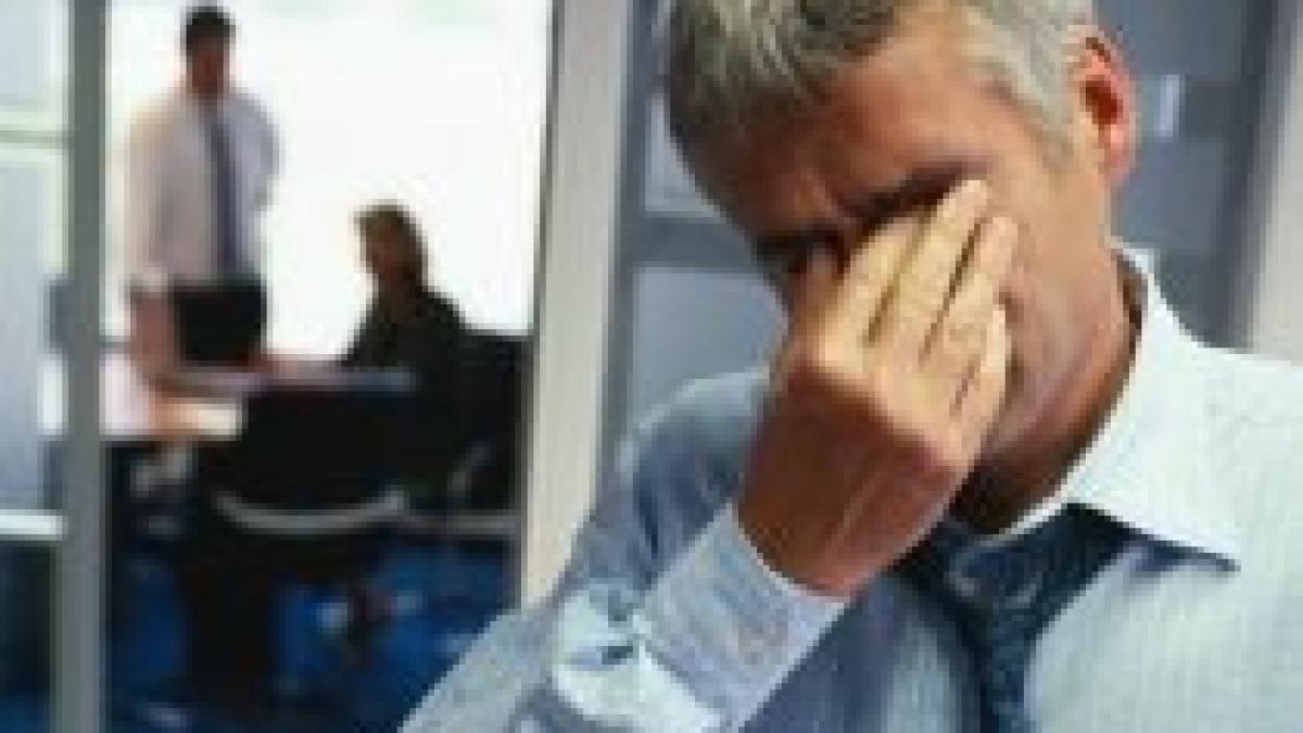 stresul nu este boala profesionala in romania in ultimii ani epuizarea la serviciu a omorat cinci