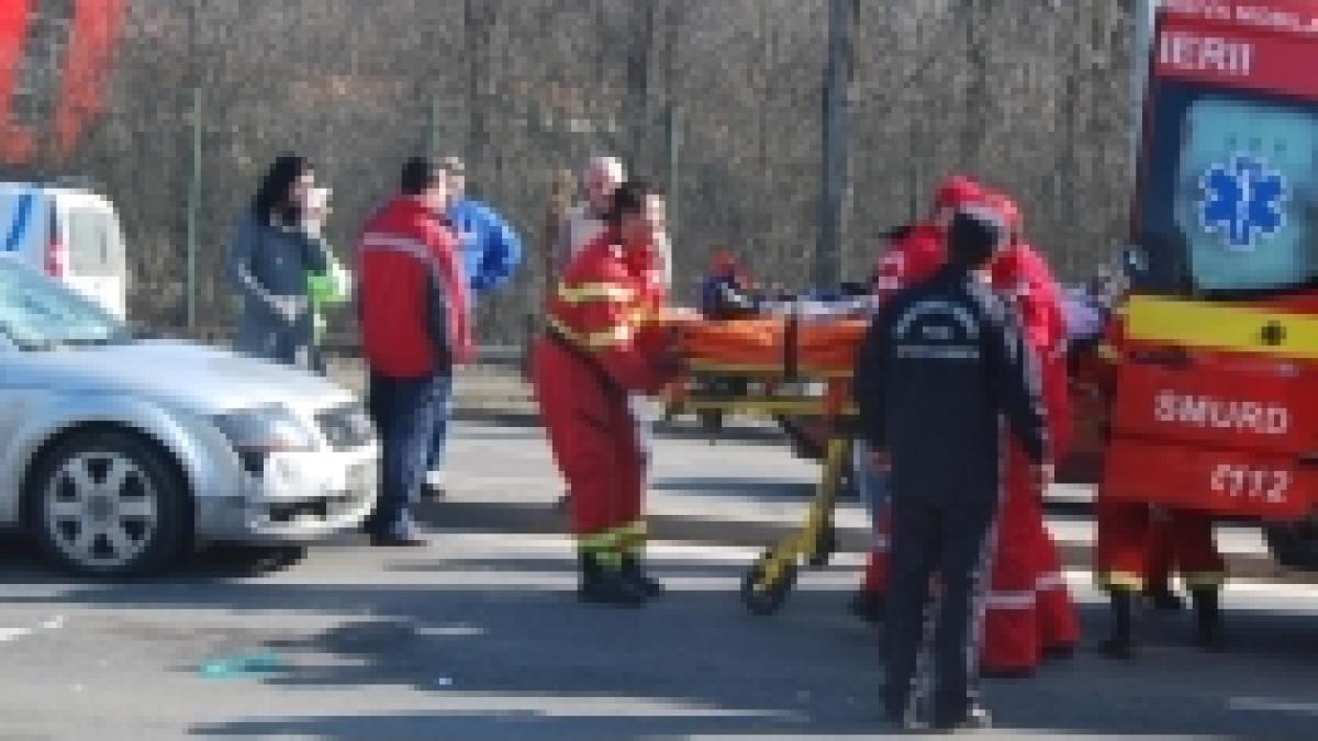 grav accident in zona otopeni o femeie a fost lovita pe o trecere de pietoni desfiintata foto