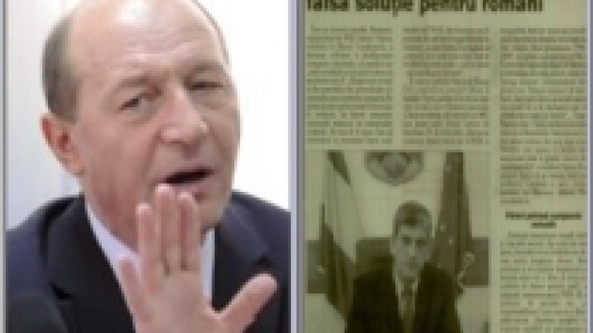 ce spunea acum patru ani ministrul gabriel oprea despre traian basescu video