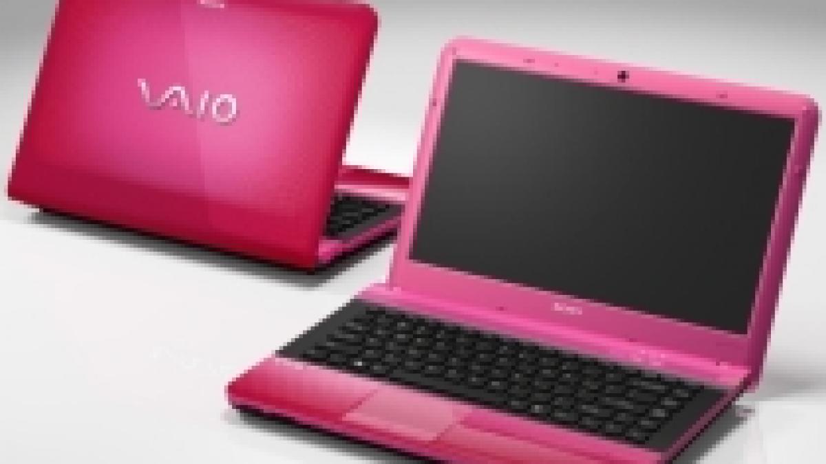 sony lanseaza noua serie colorata de notebook uri vaio e foto