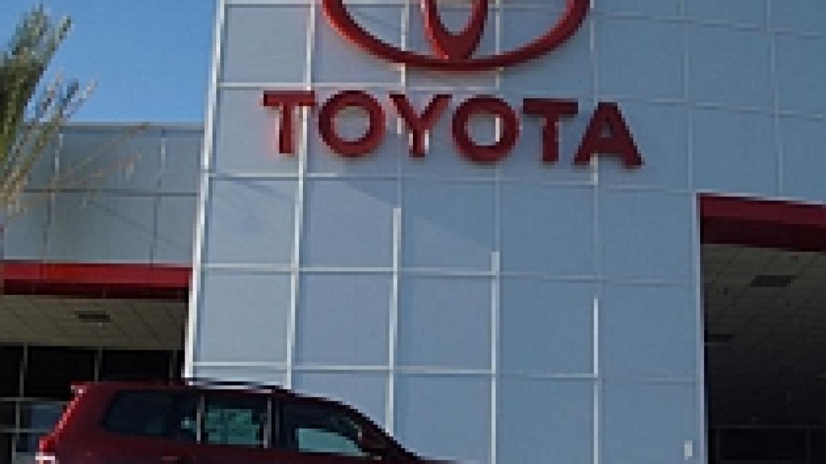 toyota in crestere cu 13 procente in februarie