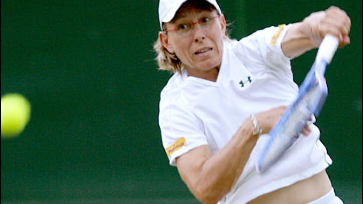 o noua provocare pentru martina navratilova fosta jucatoare are cancer la san