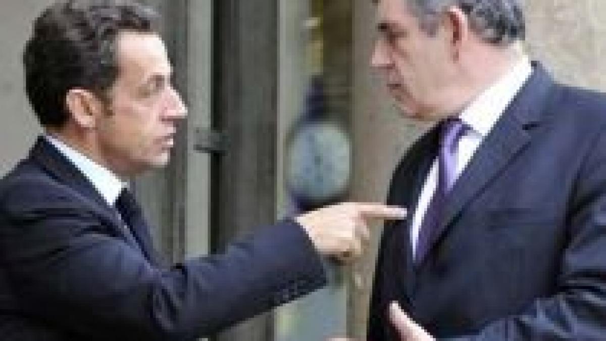 sarkozy acuza finantistii anglo saxoni de zvonurile despre casnicia sa