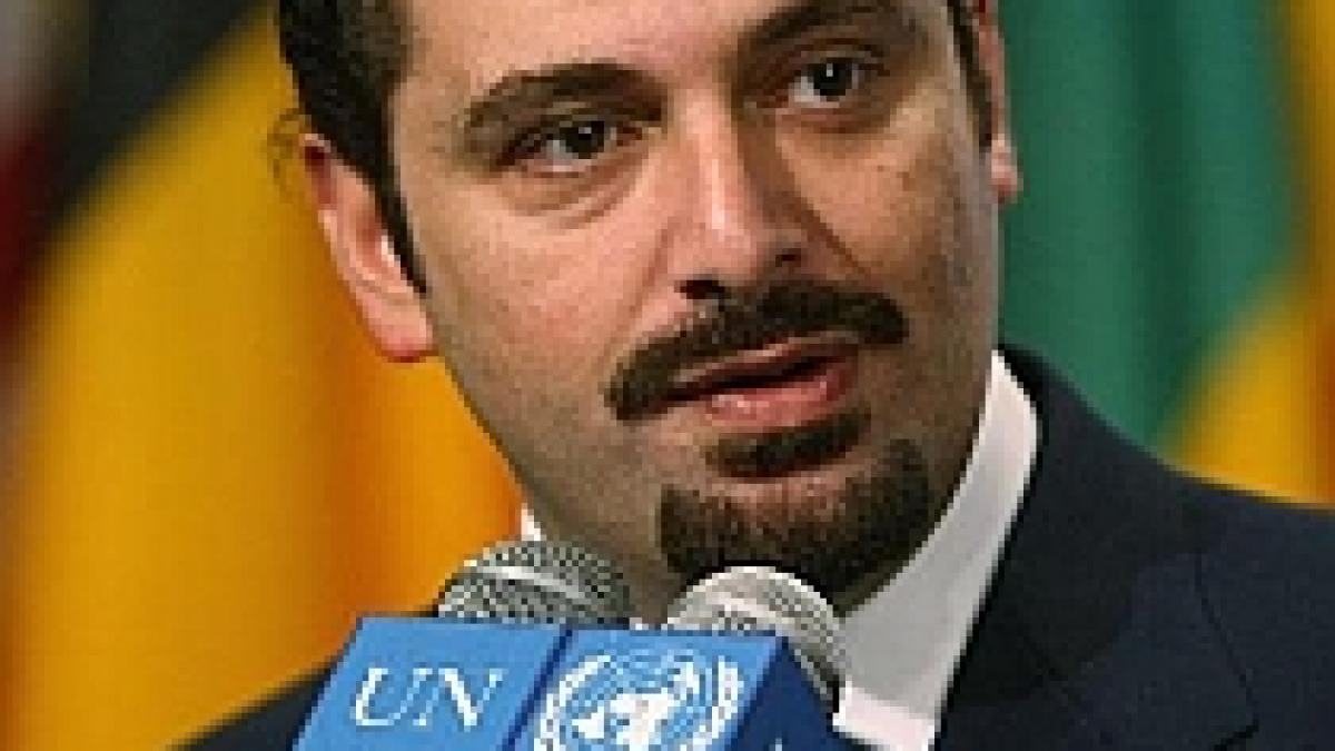 hariri conflictul din orientul mijlociu mai exploziv decat iran